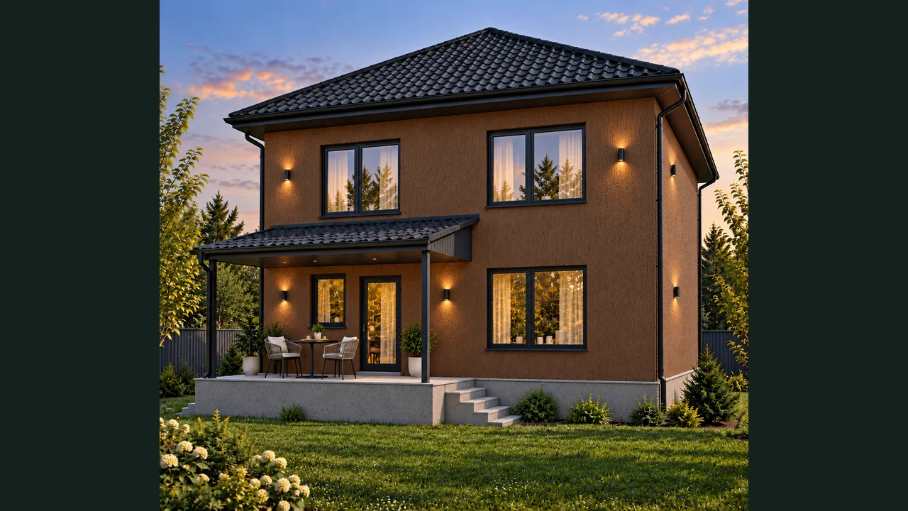 Дом «Проект 2», 136 м² — терраса