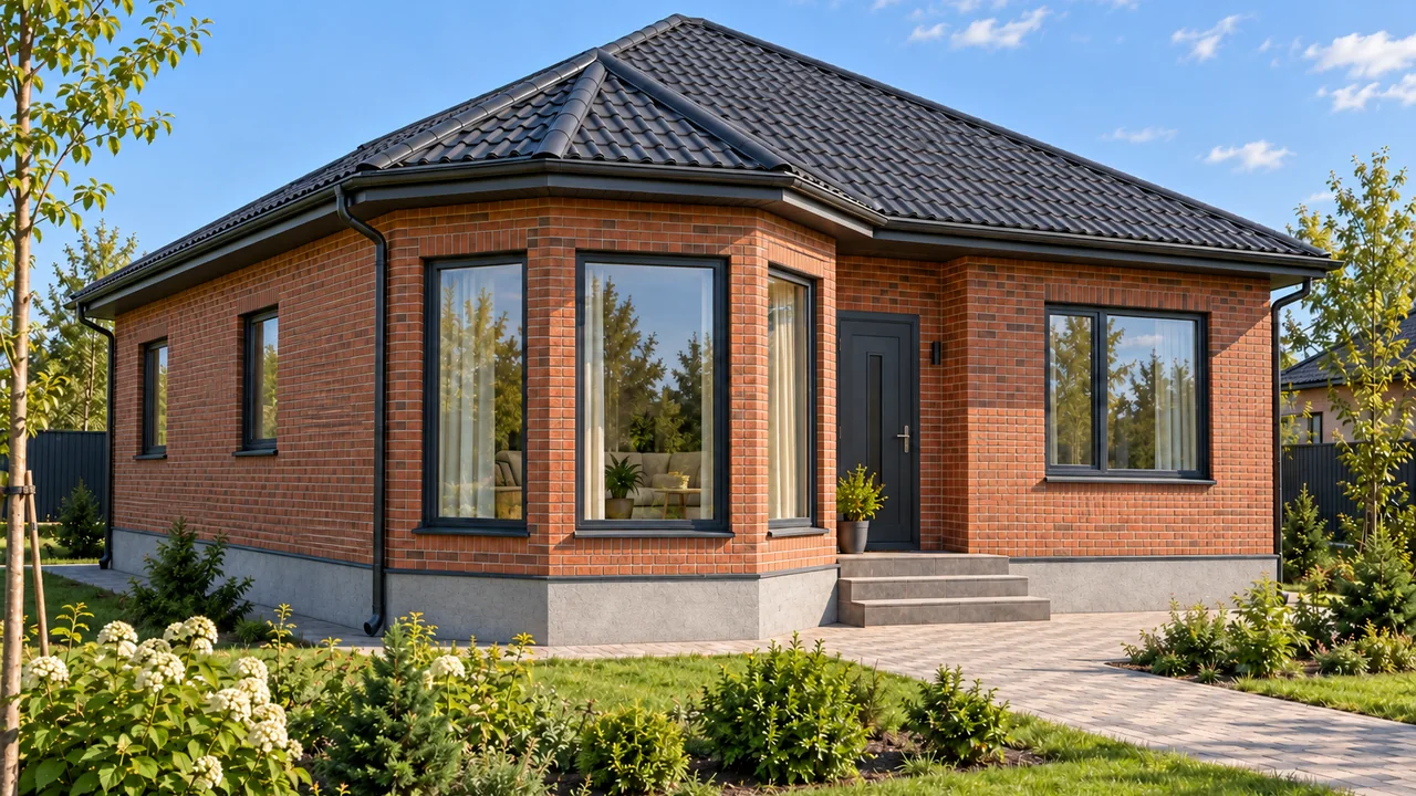 Дом «Проект 9», 104,9 м² — ракурс